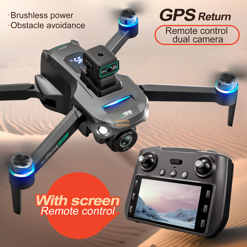 Drone Racing Camera - 8K Doppia Fotocamera 5G WIFI FPV