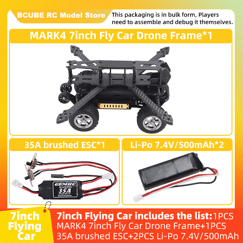Drone Racing Frame - B-CUBE Kit Telaio Drone FPV 7