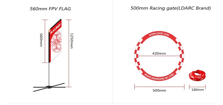 Drone FPV Racer da 560mm con B - Drone Racing Gate recensione e prezzo