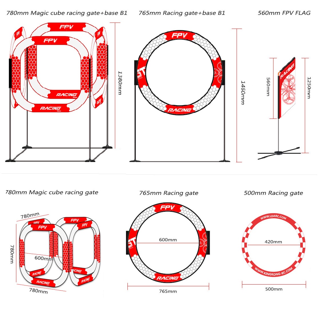 Porta di Attraversamento FPV p - Drone Racing Flag recensione e prezzo